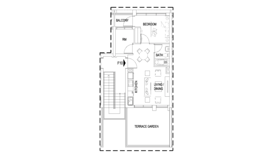 1-спальная вилла