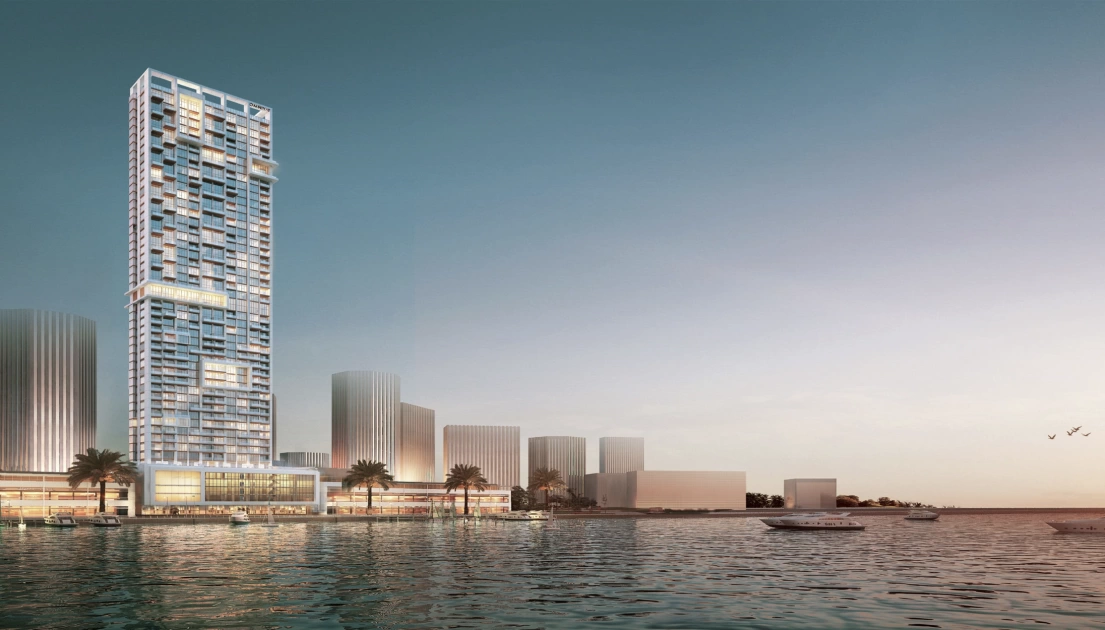 Побережье Dubai Maritime City