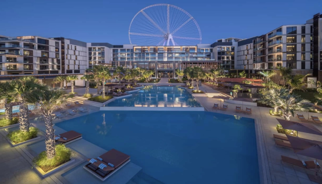 Вид в Bluewaters Island