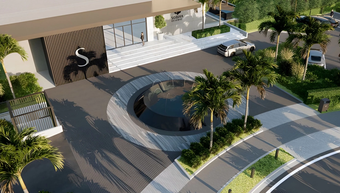 Пешеходная зона в Al Safa