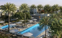 Зона у бассейна в Dubailand