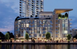 Ночной пейзаж Sobha Hartland