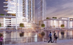 Прогулочная зона в Sobha Hartland