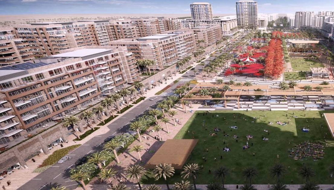 Городской пейзаж Town Square