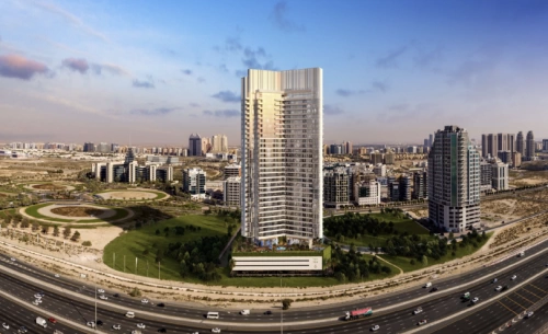 Шоссе в Dubai Silicon Oasis