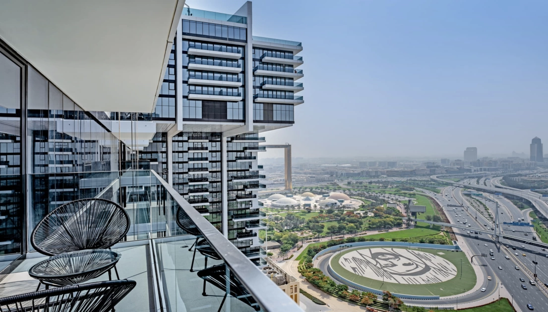 Вид на город в Заабель