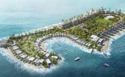 Вид на Зе Ворлд Айленд