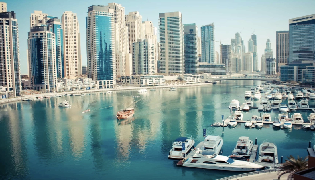 Гавань в Dubai Marina