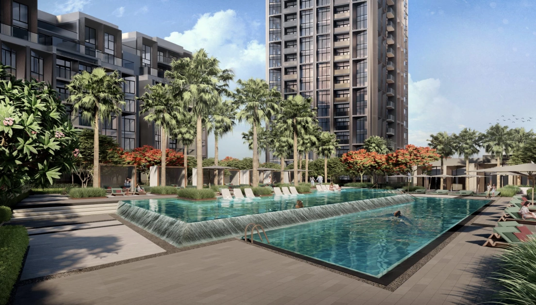 Бассейн в Dubai Design District