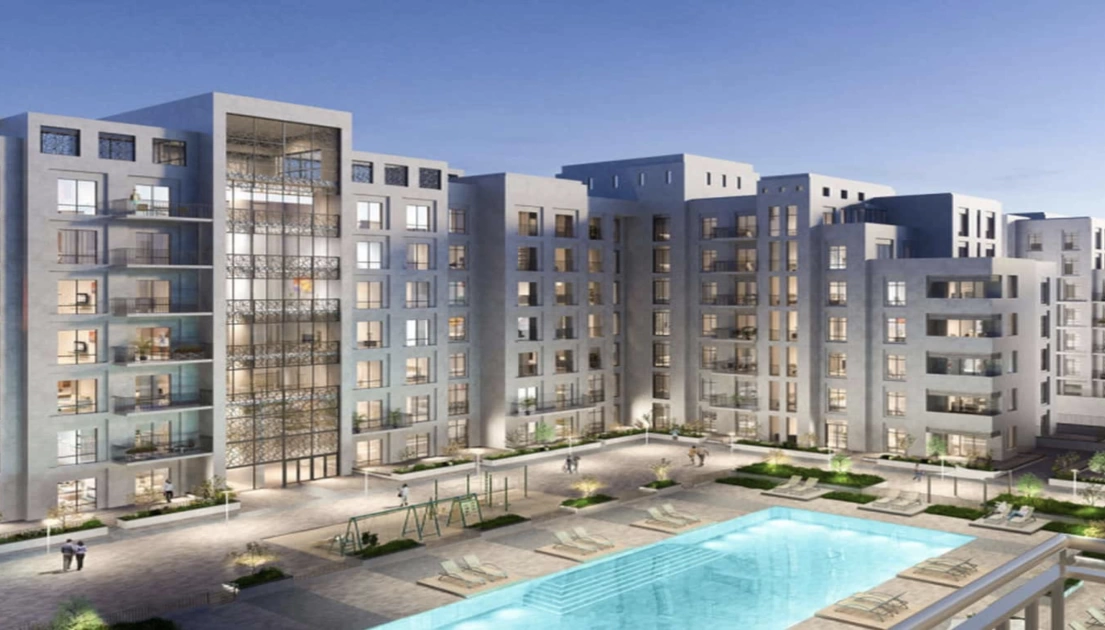 Зона у бассейна в Town Square