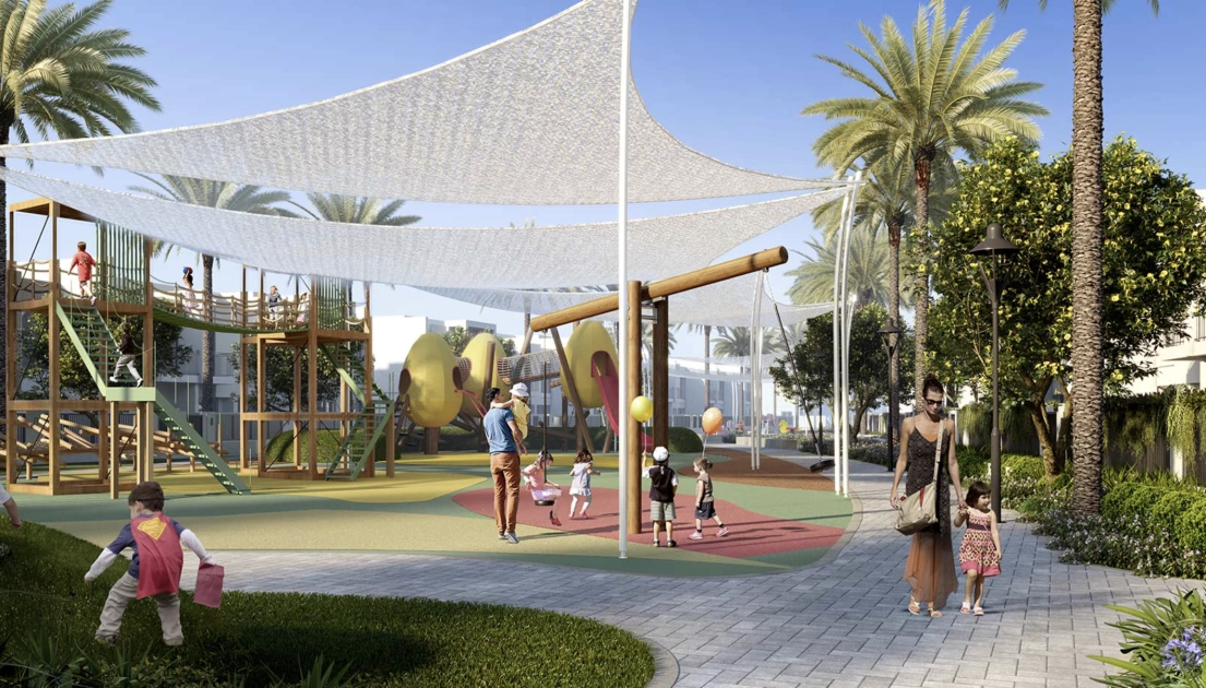 Развлекательная зона в Dubailand