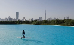 Зона для водного отдыха в District One