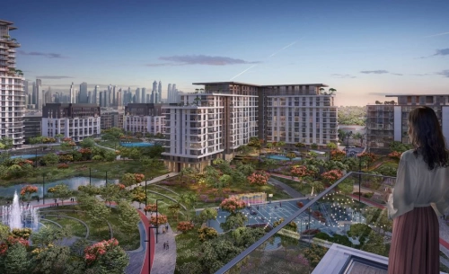 Купить апартаменты Laurel Central Park в Дубае