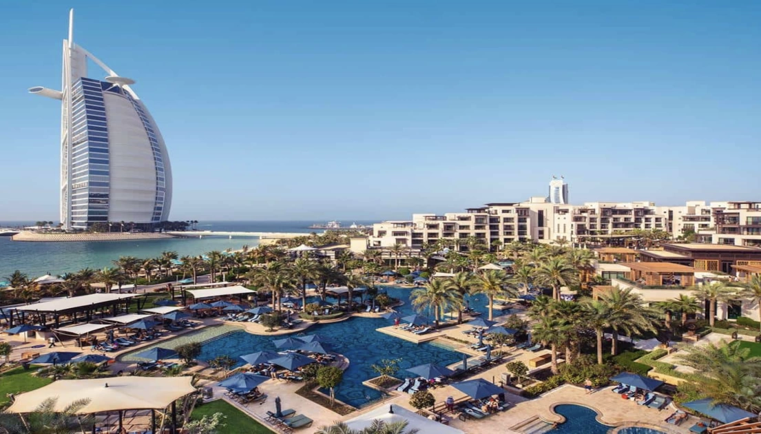 Вид на город в Madinat Jumeirah Living