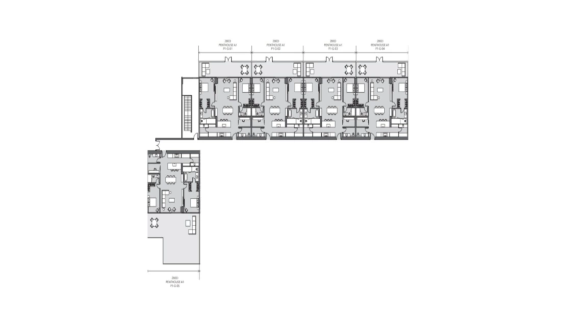 2-спальный пентхаус