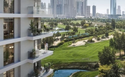 Зеленая зона в Emaar Emirates Living