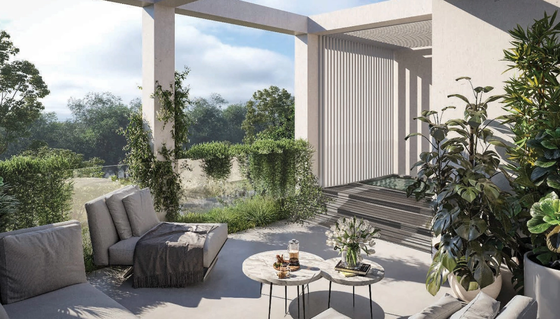 Зона отдыха в Al Barari