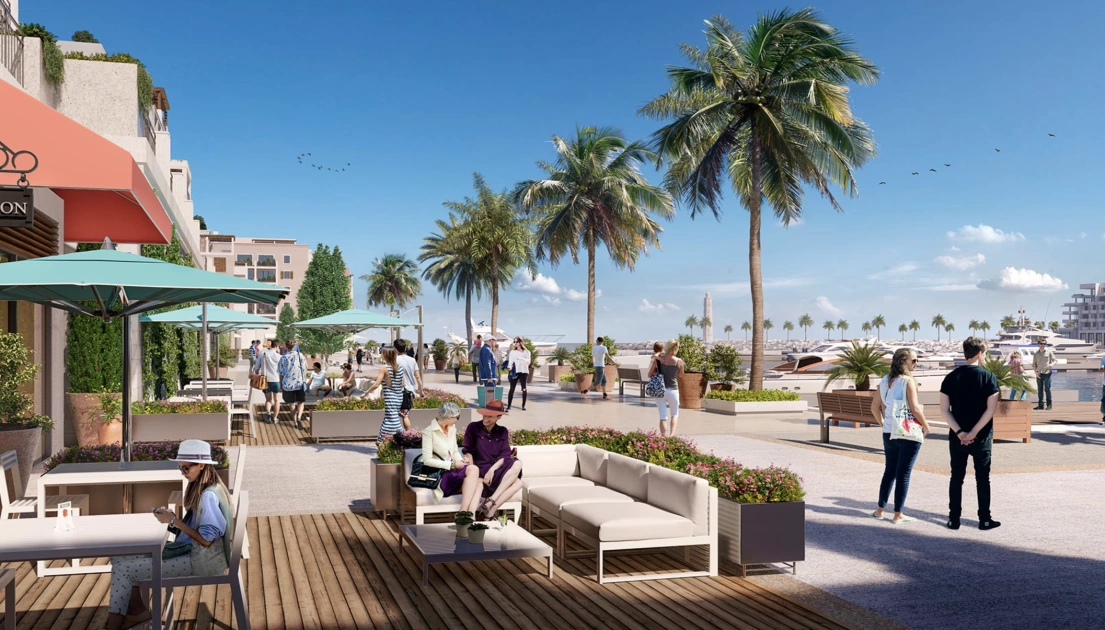 Прогулочная набережная в Jumeirah 1