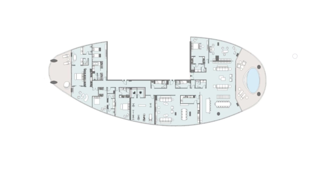 5-спальные апартаменты