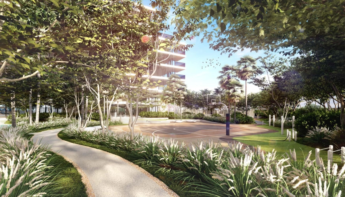 Зеленая территория в Al Jaddaf