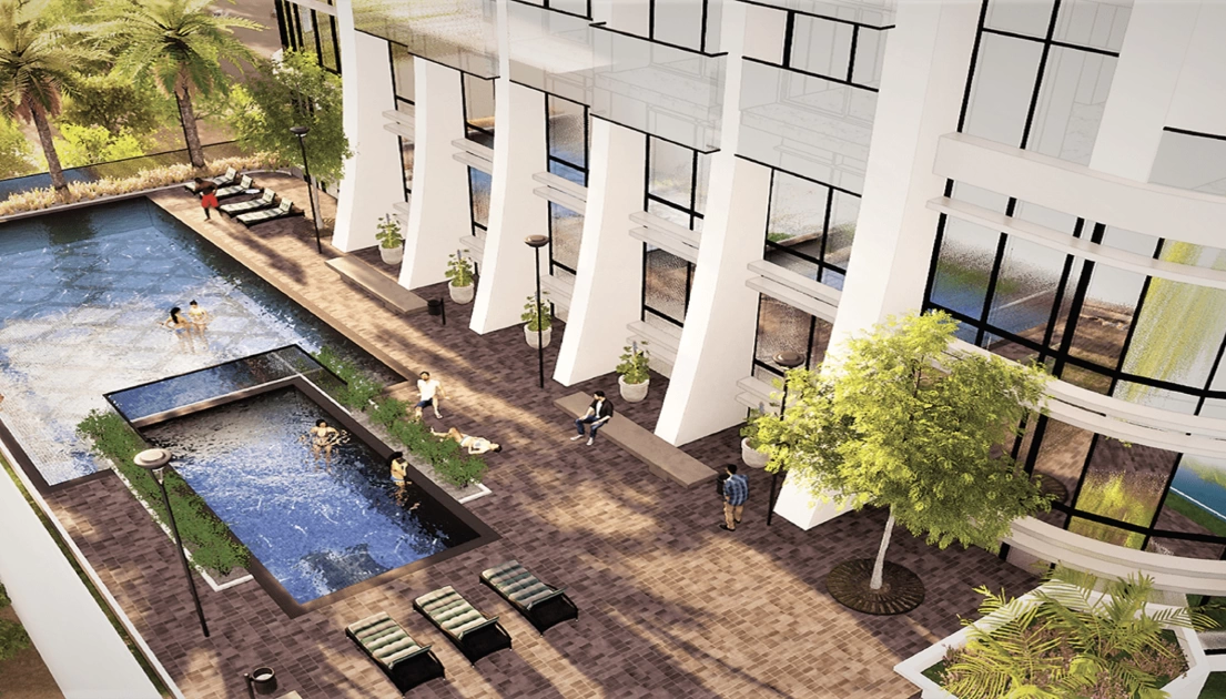 Зона отдыха в JVT