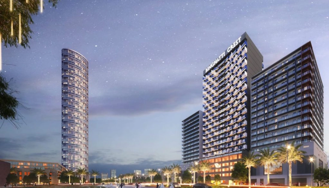 Купить квартиры и апартаменты Binghatti Crest в Дубае