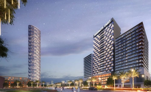 Купить квартиры и апартаменты Binghatti Crest в Дубае