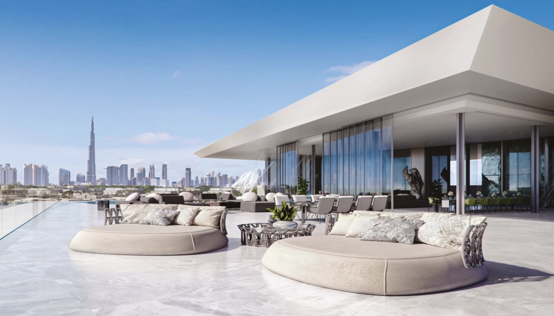 Интерьер ЖК в Jumeirah 1