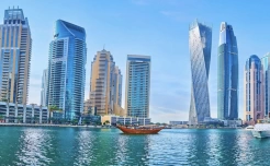 Пейзаж Dubai Marina