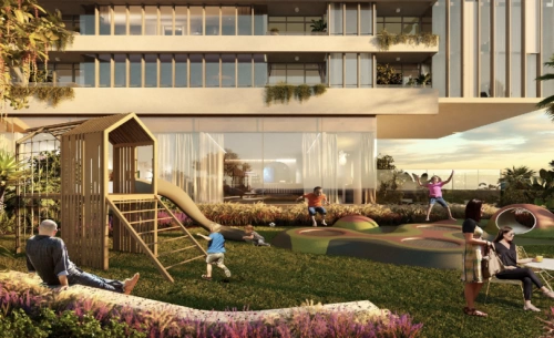 Зона отдыха в Dubai Silicon Oasis