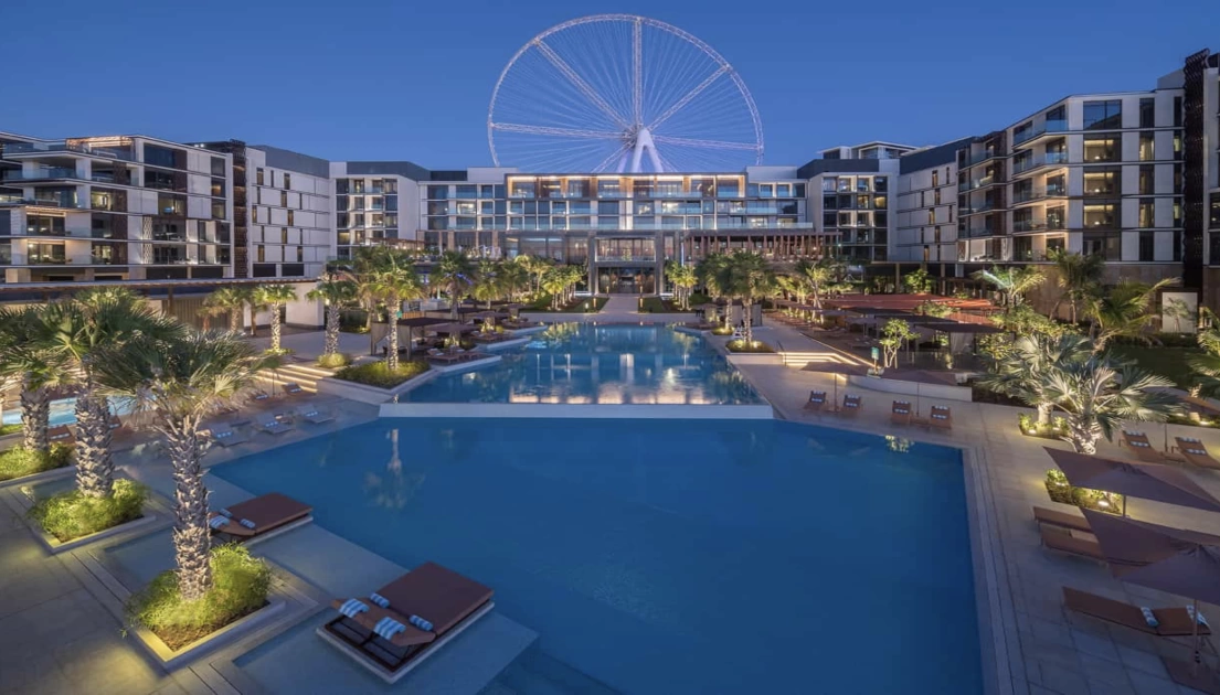 Вид в Bluewaters Island