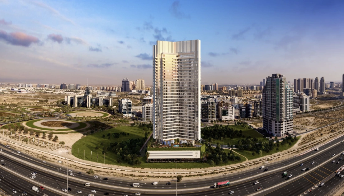 Шоссе в Dubai Silicon Oasis