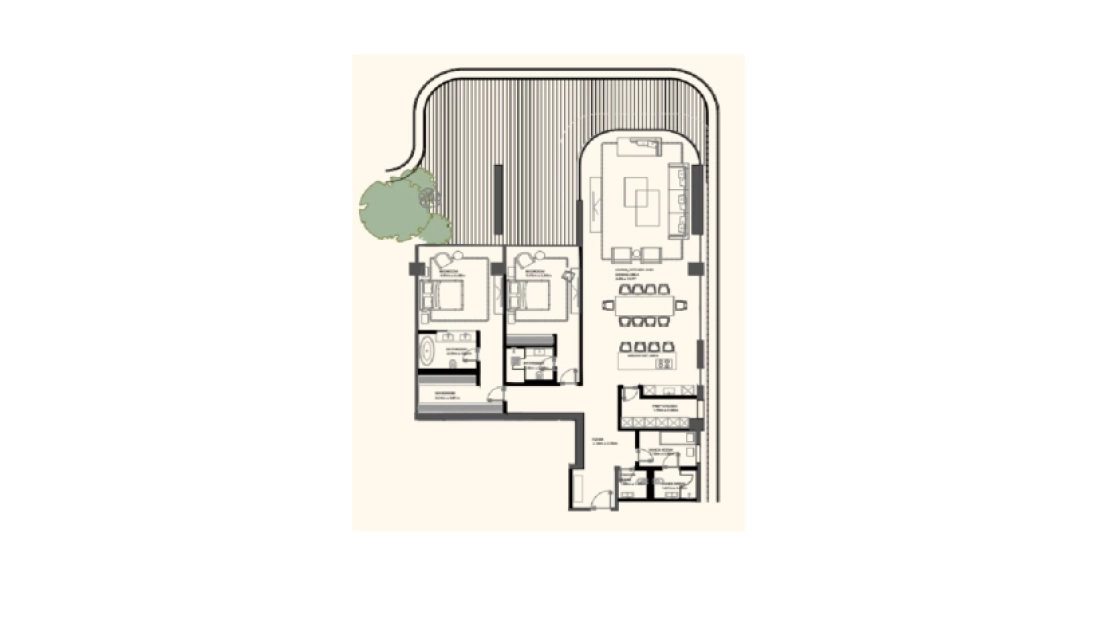 2-спальные апартаменты