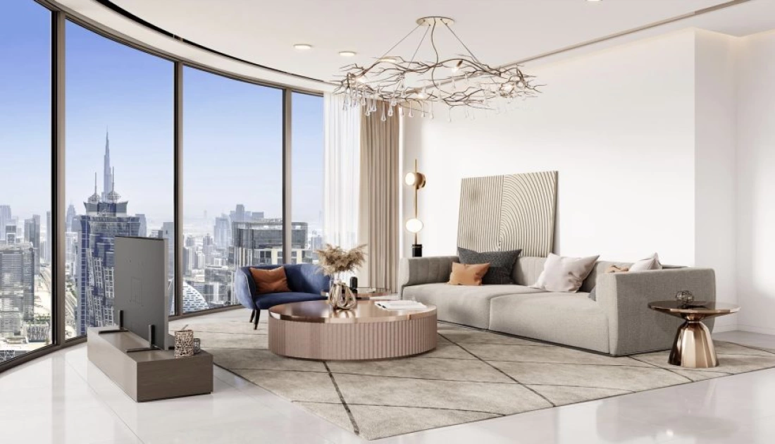 интерьер Al Habtoor Tower