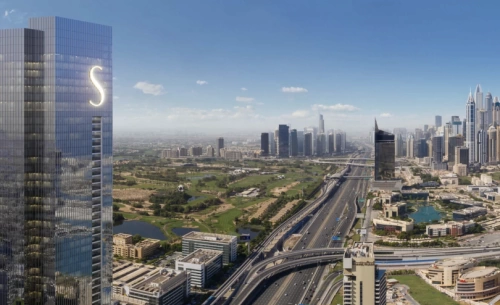 Автомагистраль в Sufouh Gardens