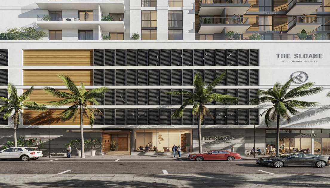 Городской пейзаж в Jumeirah Village Circle