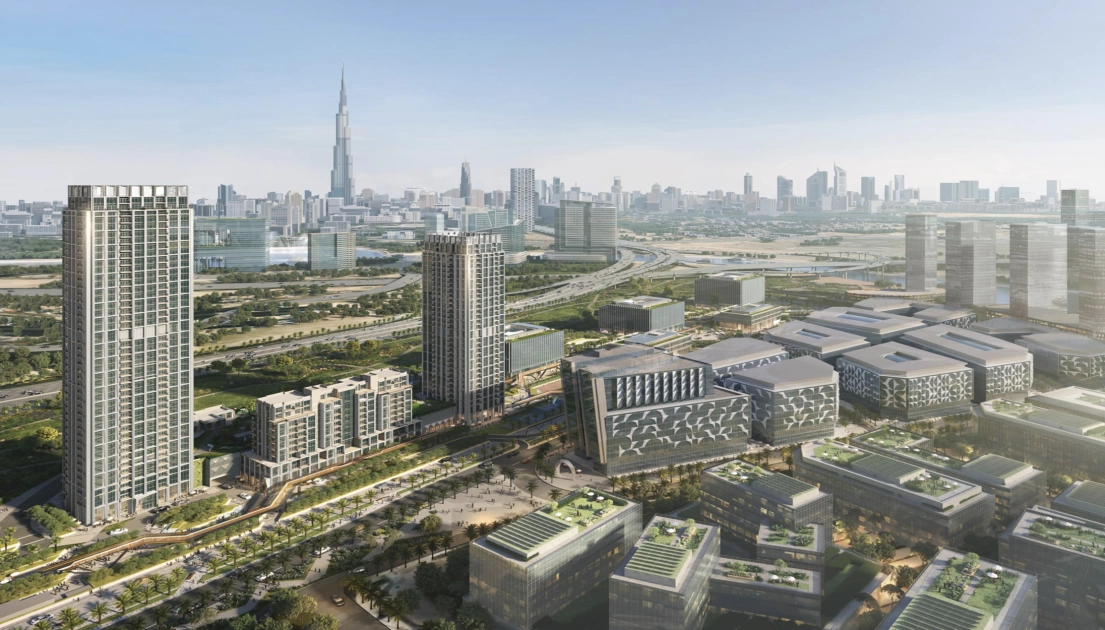 Пейзаж Dubai Design District