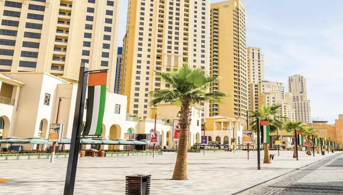 Пляжная зона Jumeirah Beach Residence