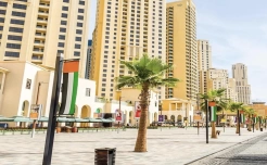 Пляжная зона Jumeirah Beach Residence