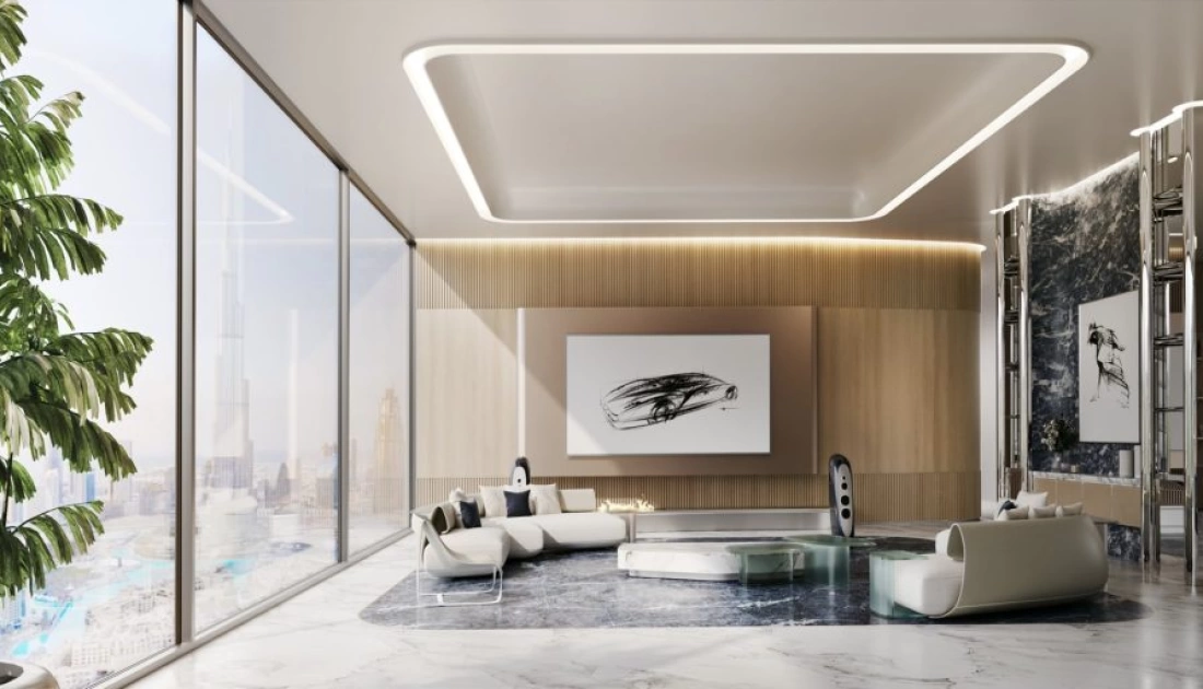 интерьер Bugatti