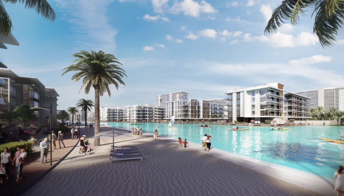 Зона отдыха в District One