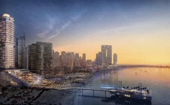 Прибрежный пейзаж Jumeirah Beach Residence