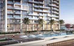 Зона отдыха в Dubai Maritime City