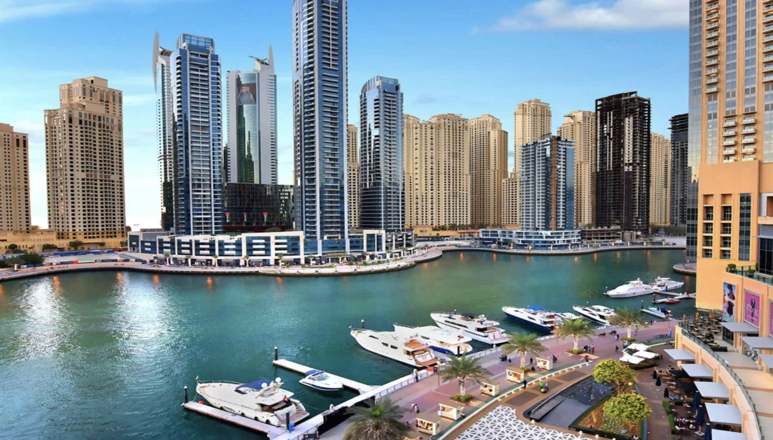 Пристань Dubai Marina