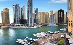 Пристань Dubai Marina