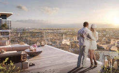 Вид с балкона ЖК в Jumeirah Lake Towers