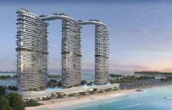 Побережье в Dubai Harbour