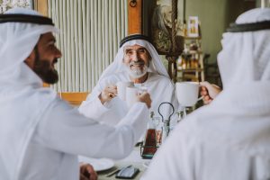 арабская семья в дубае