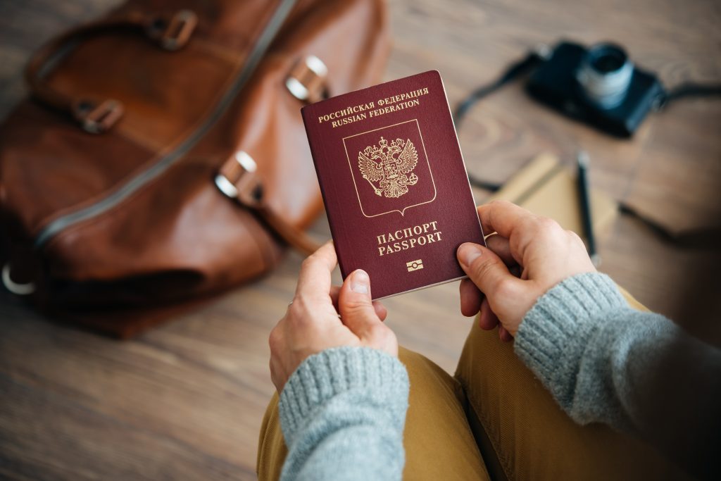 паспорт РФ Дубай