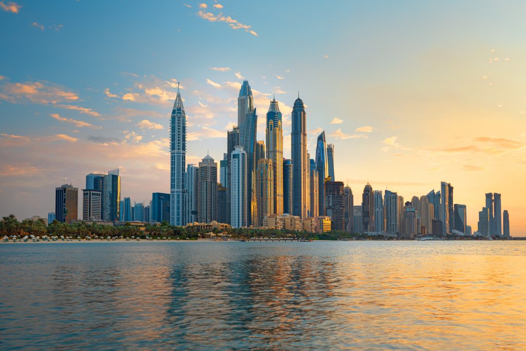 район Дубай Марина